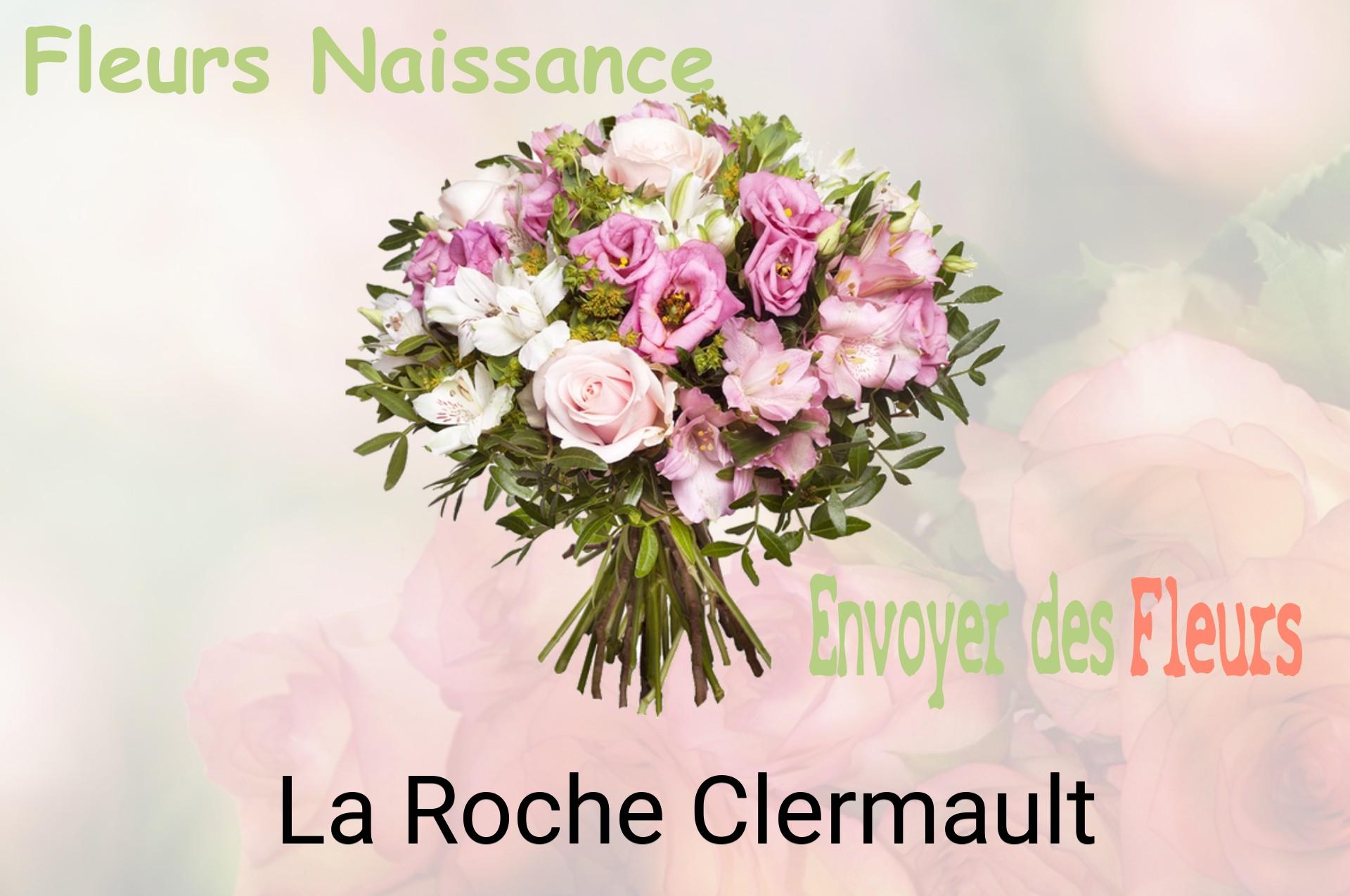 Bouquet de fleurs de naissance livré à La Roche-Clermault