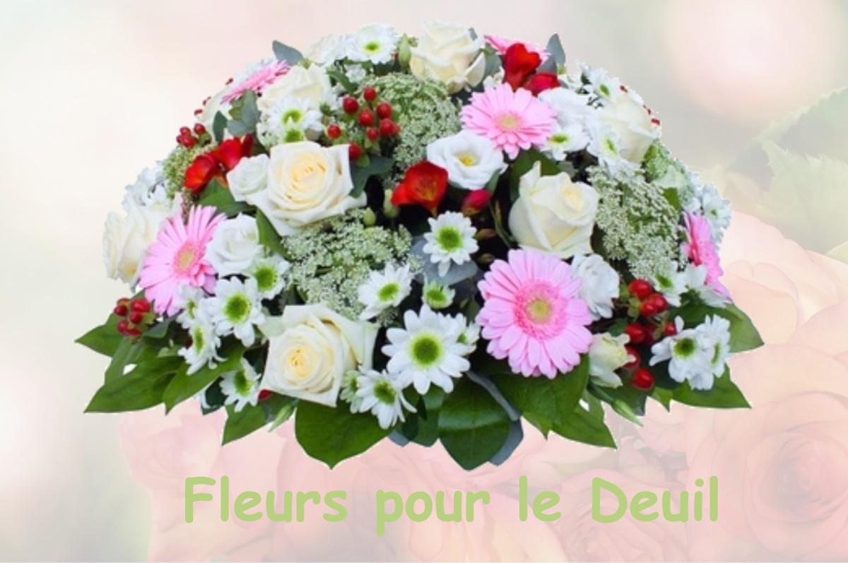 fleurs deuil LA-ROCHE-CLERMAULT